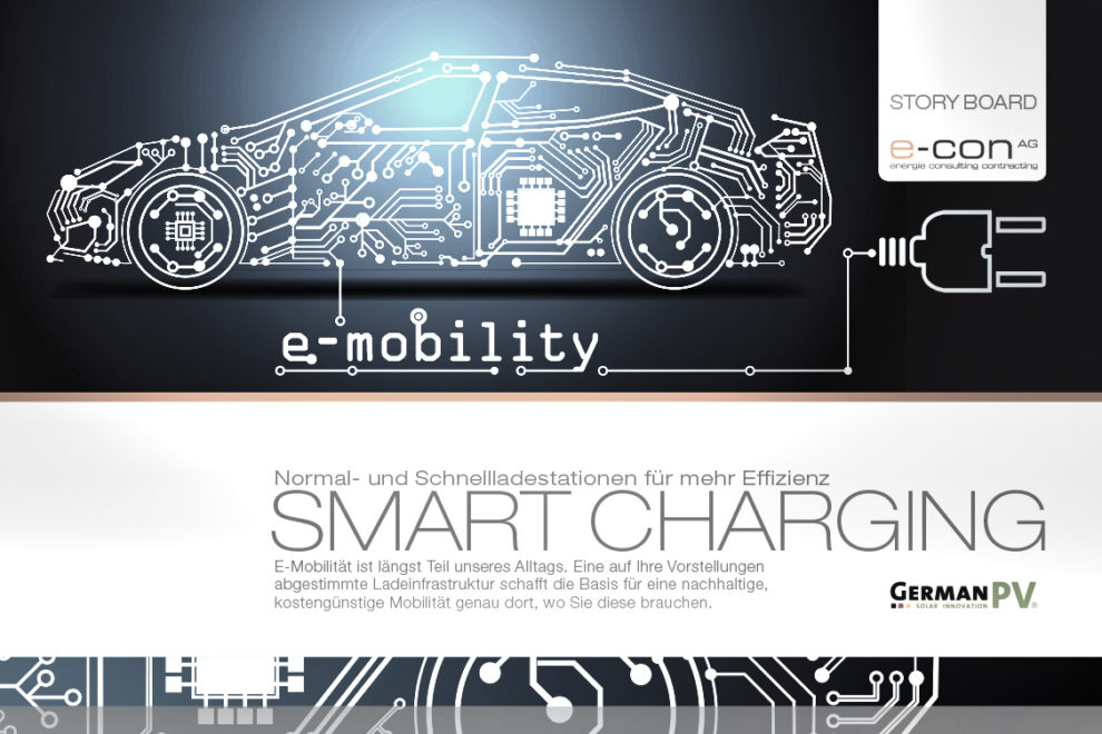 Normal- und Schnellladestationen für mehr Effizienz Smart Charging