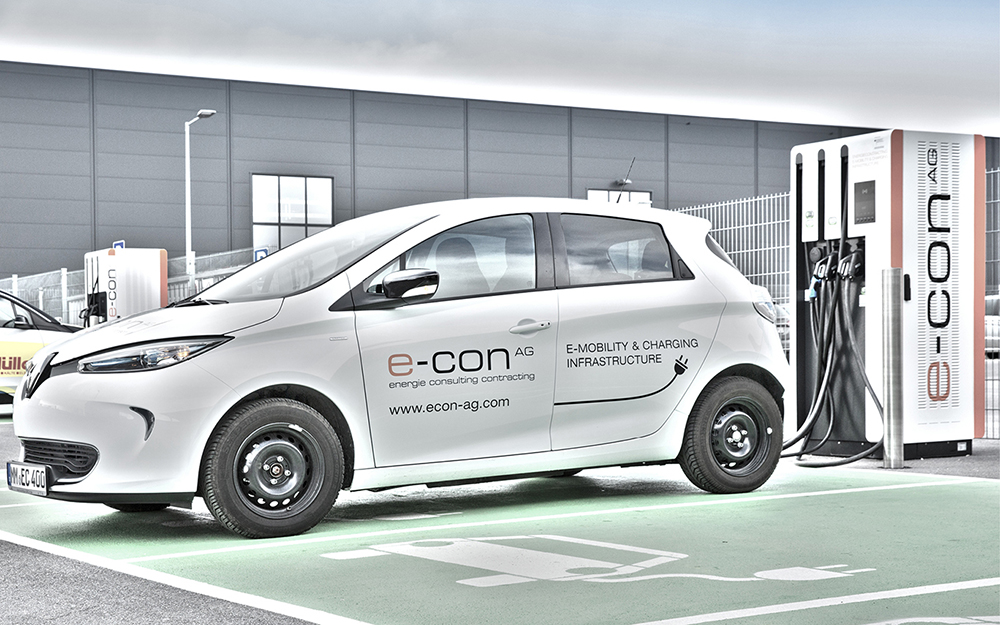 E-Mobility e-con Ladesäule