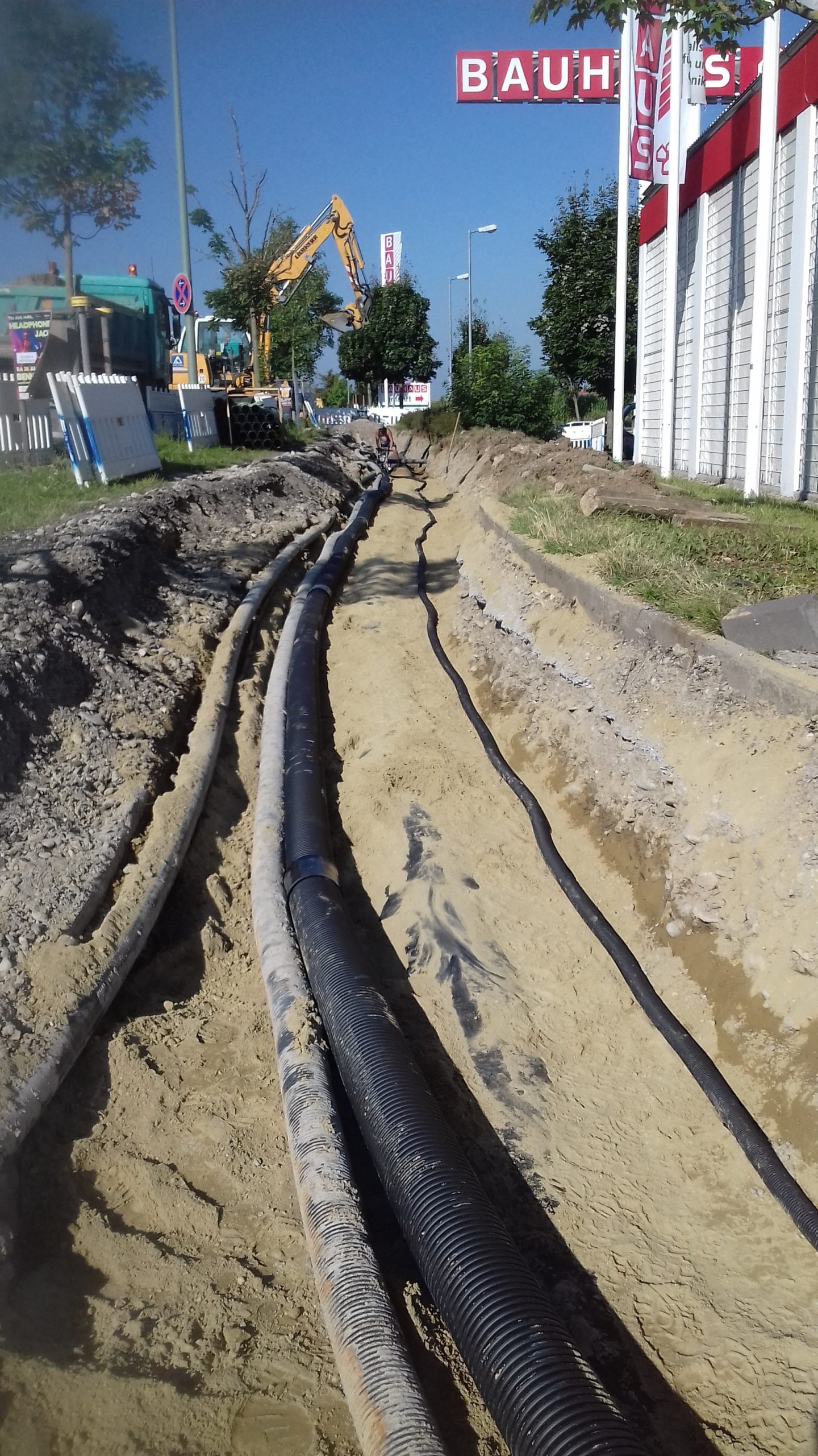 Ausbau Nahwärmenetz Memmingen Werner Wohnbau