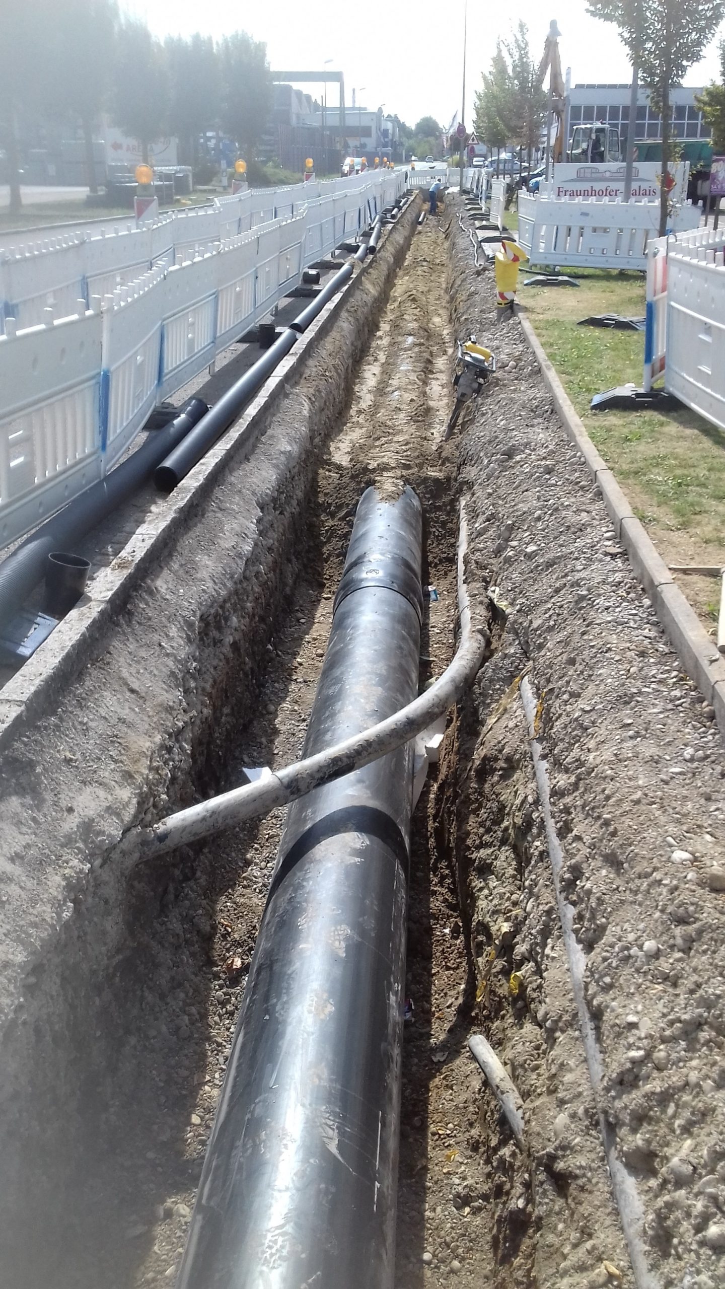 Ausbau Nahwärmenetz Memmingen Werner Wohnbau