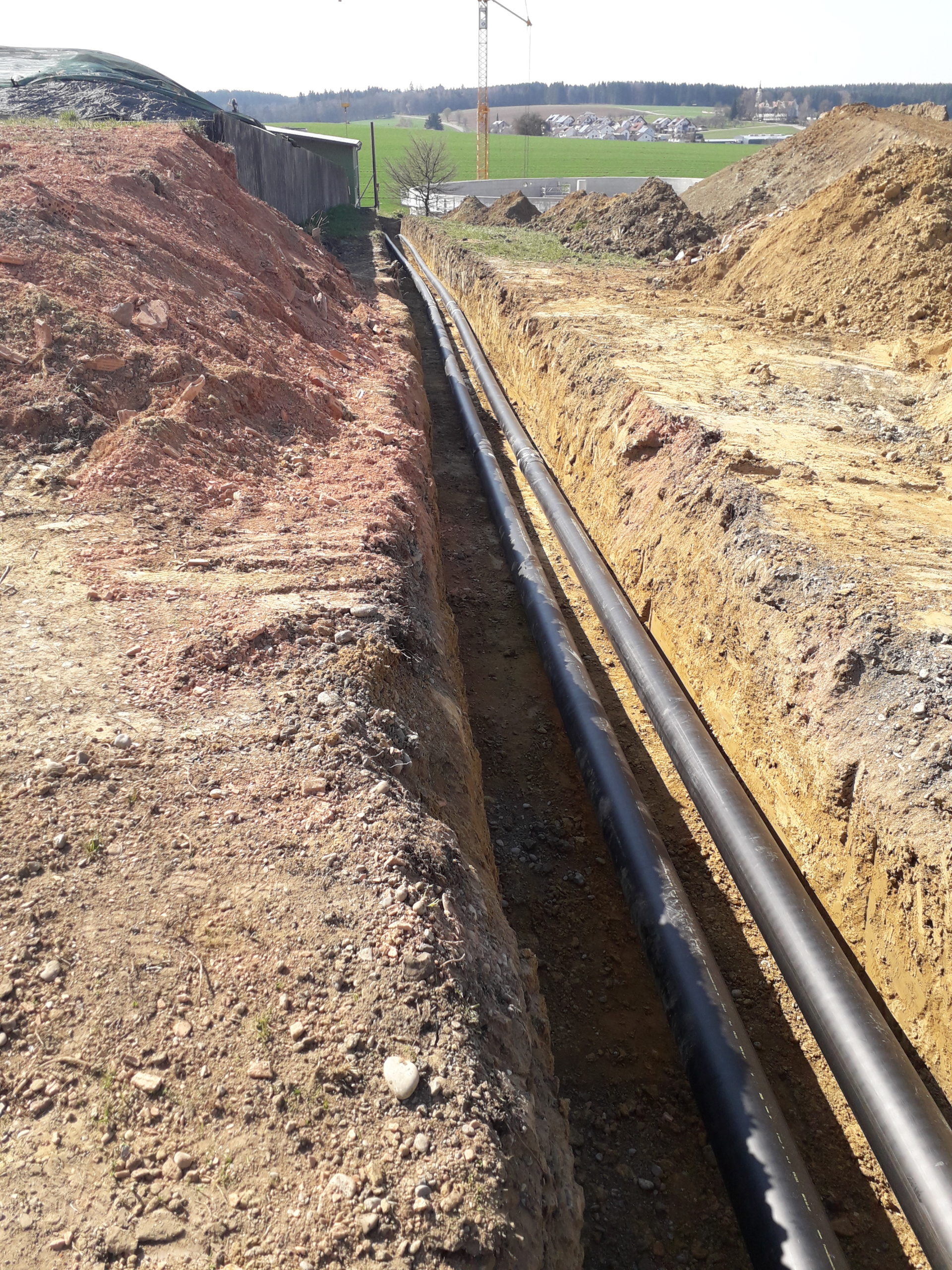 Nahwärmenetz Energiehof Thanner GmbH & Co. KG