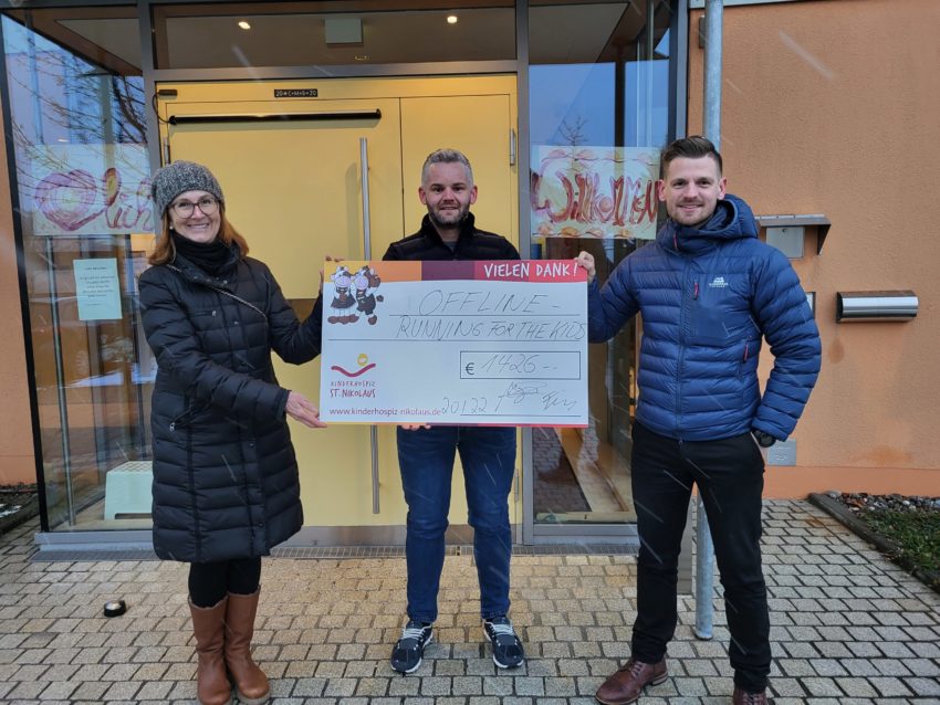 Spendenlauf für das Kinderhospiz St. Nikolaus