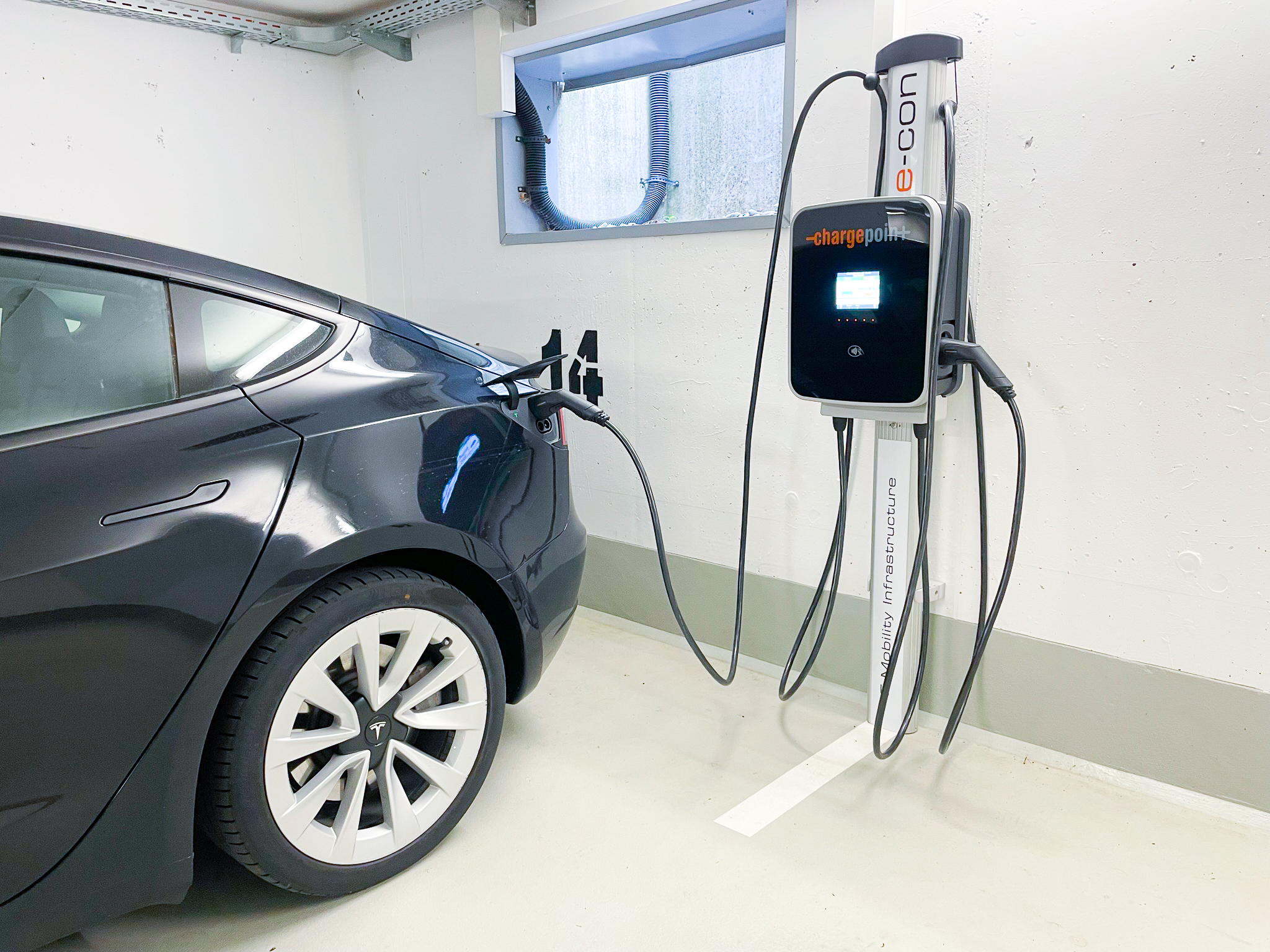 Villa Ludwig Tiefgarage | Elektromobilität in Schwangau