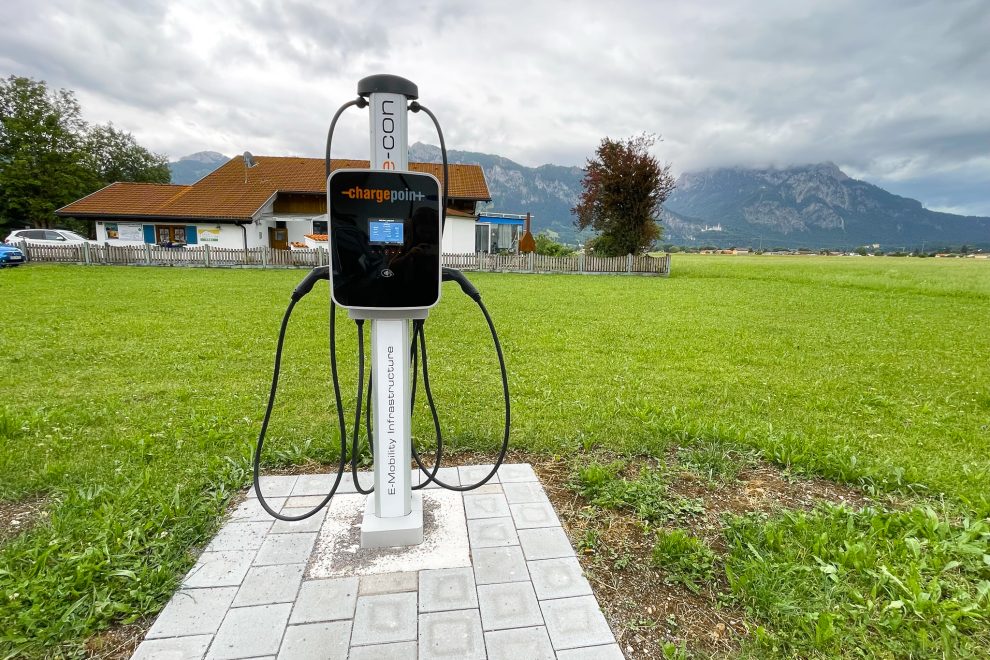 Elektromobilität für Ferienwohnung Mielich in Schwangau