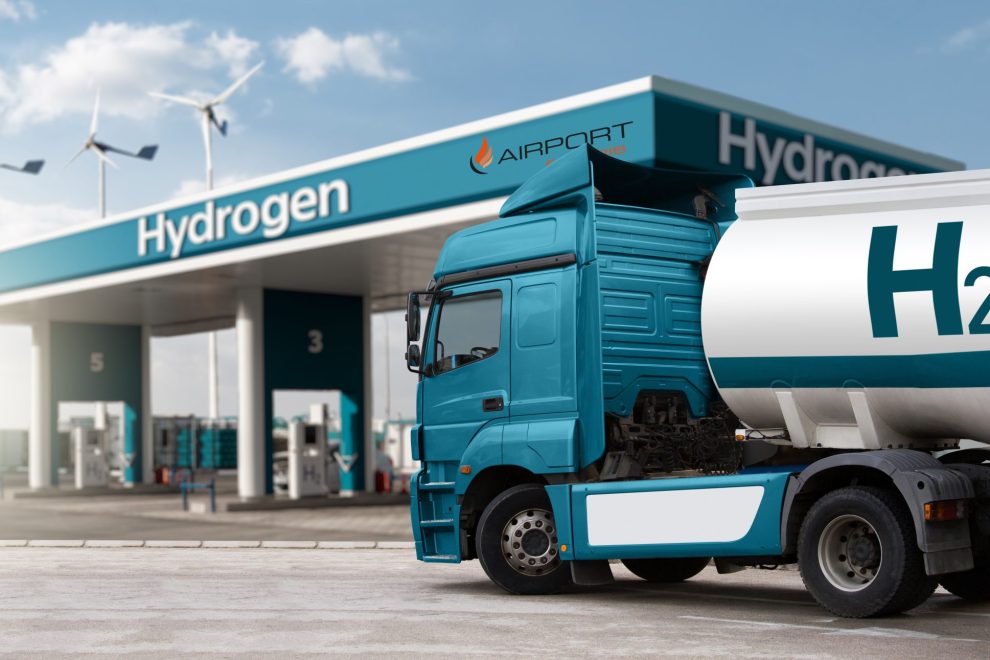 Wasserstofftankstelle am Flughafen Memmingen